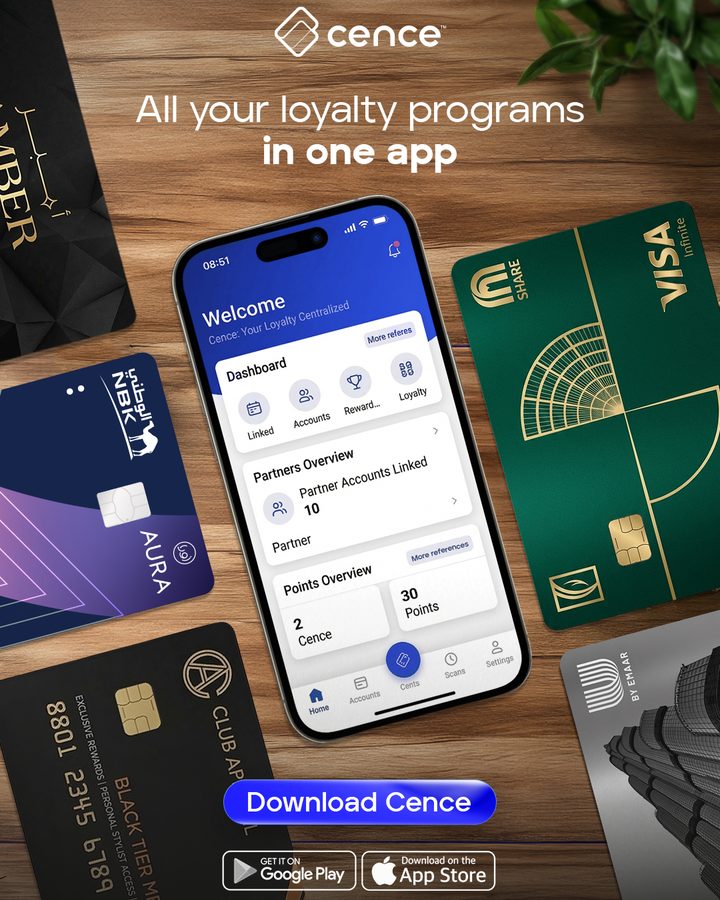 Cence Pay loyalty app creative
