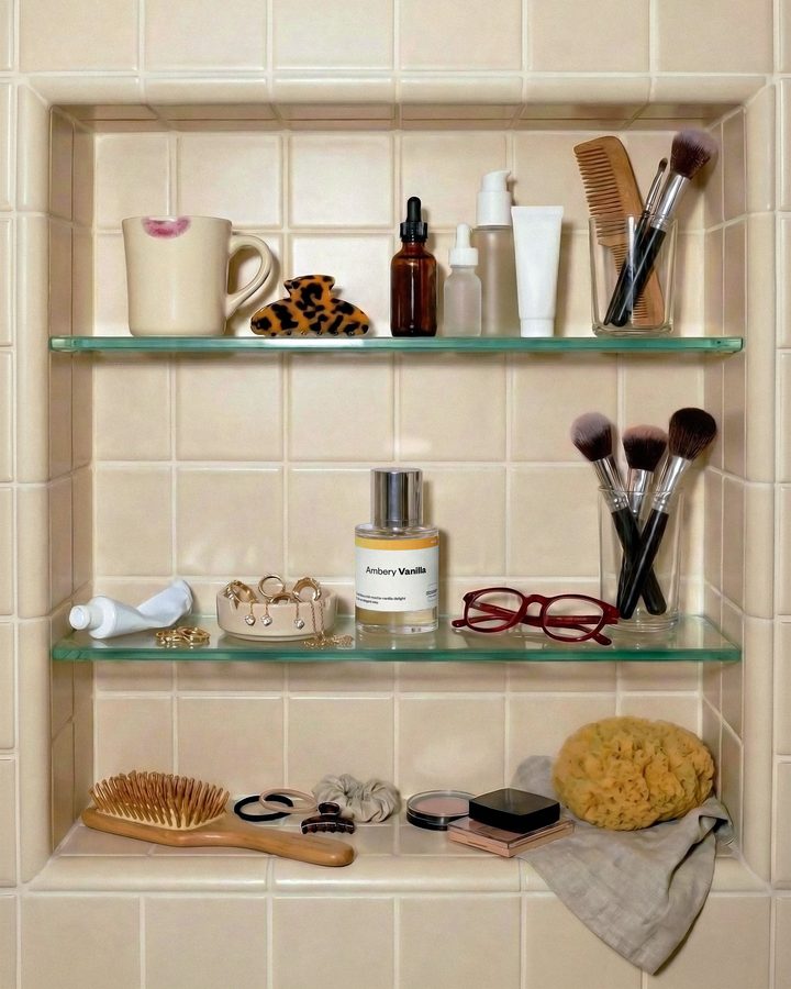 Dossier fragrance shelf