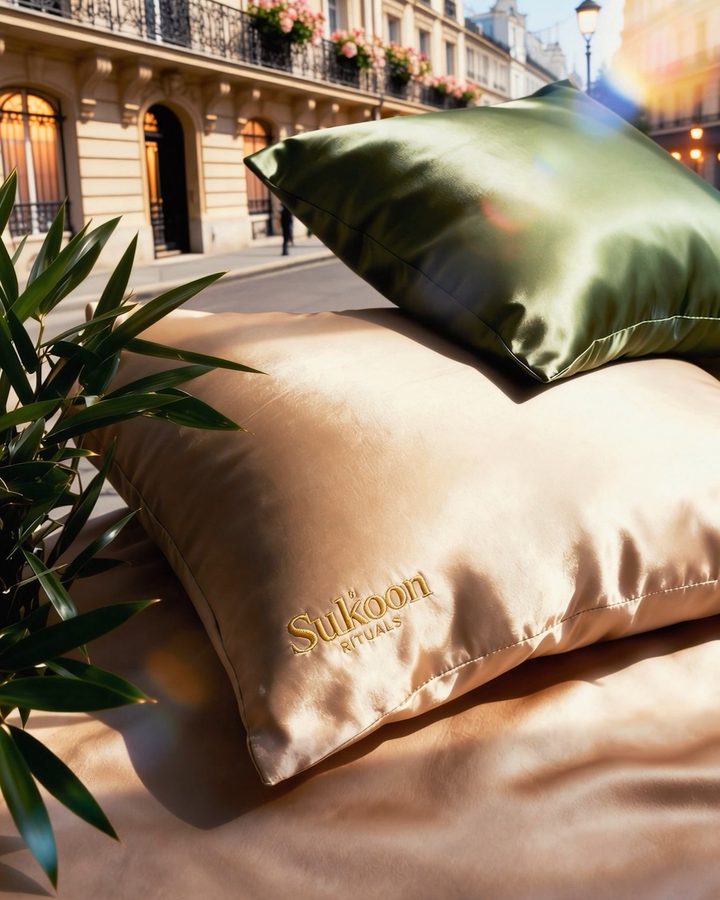 Sukoon Rituals pillow campaign